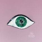 Spilla particolare occhio