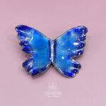 farfalla personalizzata blu