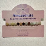 Bracciale che parla amazzonite