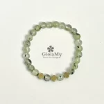 Bracciale particolare in prehnite natu