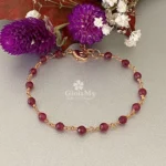 Bracciale agata rossa idea regalo donna gioiello artigianale