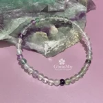 Bracciale che parla in fluorite