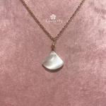 Ciondolo artigianale con selenite naturale in argento 925