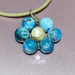 idea regalo donna con apatite azzurra piccolo
