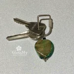 Gioielli uomo o donna con pietra di agata verde