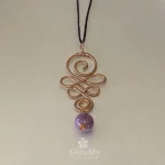 Regalo-unico-donna-ciondolo-unalome-yoga-in-rame-Brescia